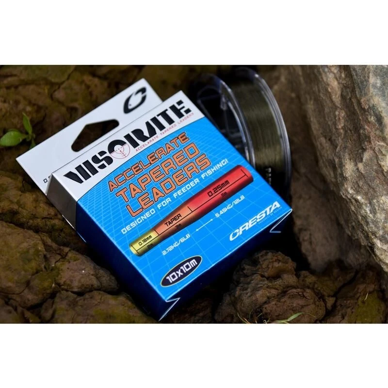 Cresta Visorate Accelerate Tapered Leaders 0.18-0.25mm 5 Cresta Visorate Accelerate Tapered Leaders 0.18-0.25mm - Afbeelding 5