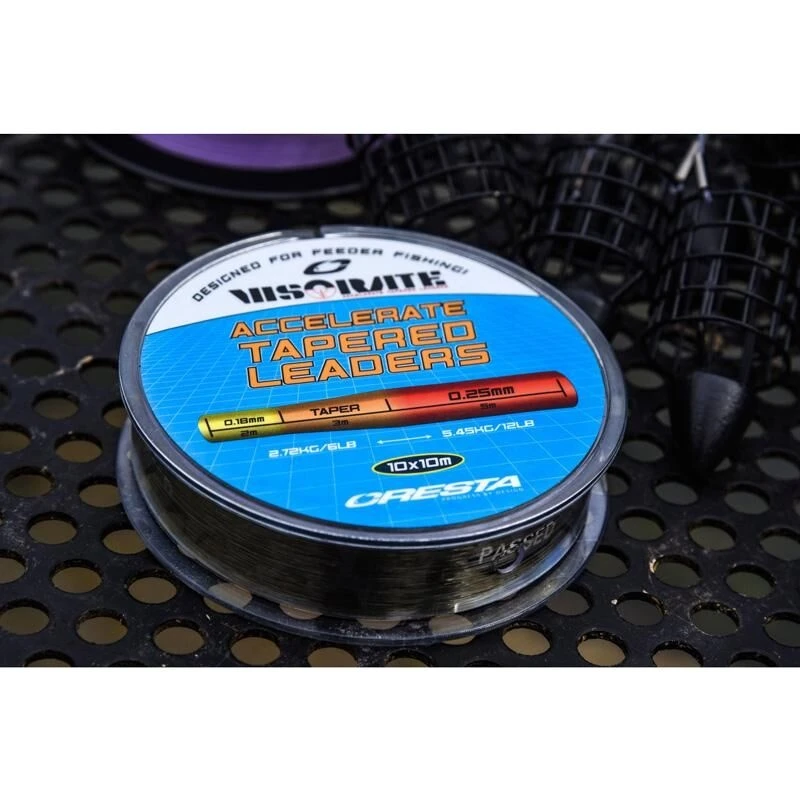 Cresta Visorate Accelerate Tapered Leaders 0.18-0.25mm 6 Cresta Visorate Accelerate Tapered Leaders 0.18-0.25mm - Afbeelding 6