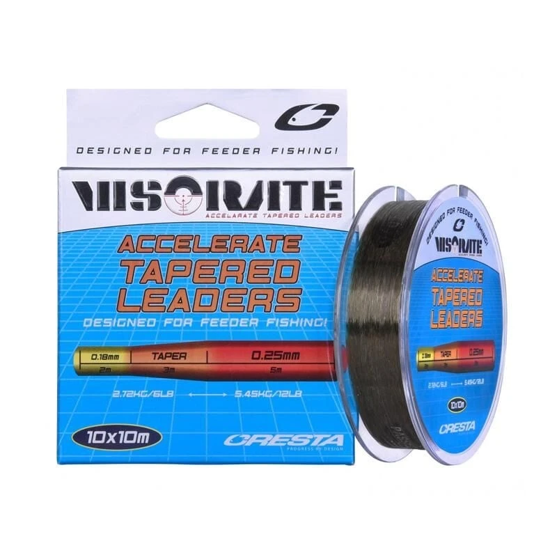 Cresta Visorate Accelerate Tapered Leaders 0.18-0.25mm 7 Cresta Visorate Accelerate Tapered Leaders 0.18-0.25mm - Afbeelding 7