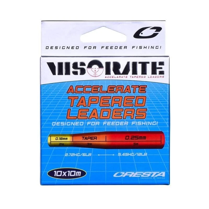 Cresta Visorate Accelerate Tapered Leaders 0.18-0.25mm 8 Cresta Visorate Accelerate Tapered Leaders 0.18-0.25mm - Afbeelding 8