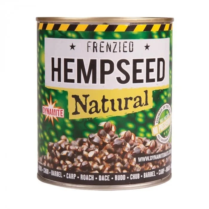 DYNAMITE BAITS Frenzied Hempseed Natural 700gr 1 DYNAMITE BAITS Frenzied Hempseed Natural 700gr