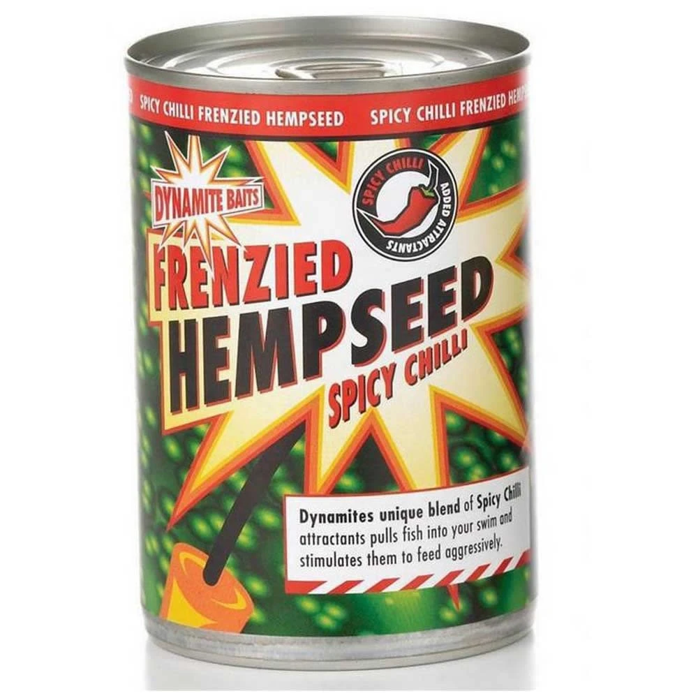 DYNAMITE BAITS Frenzied Spicy Chili Hempseed Natural 350gr 1 DYNAMITE BAITS Frenzied Spicy Chili Hempseed Natural 350gr