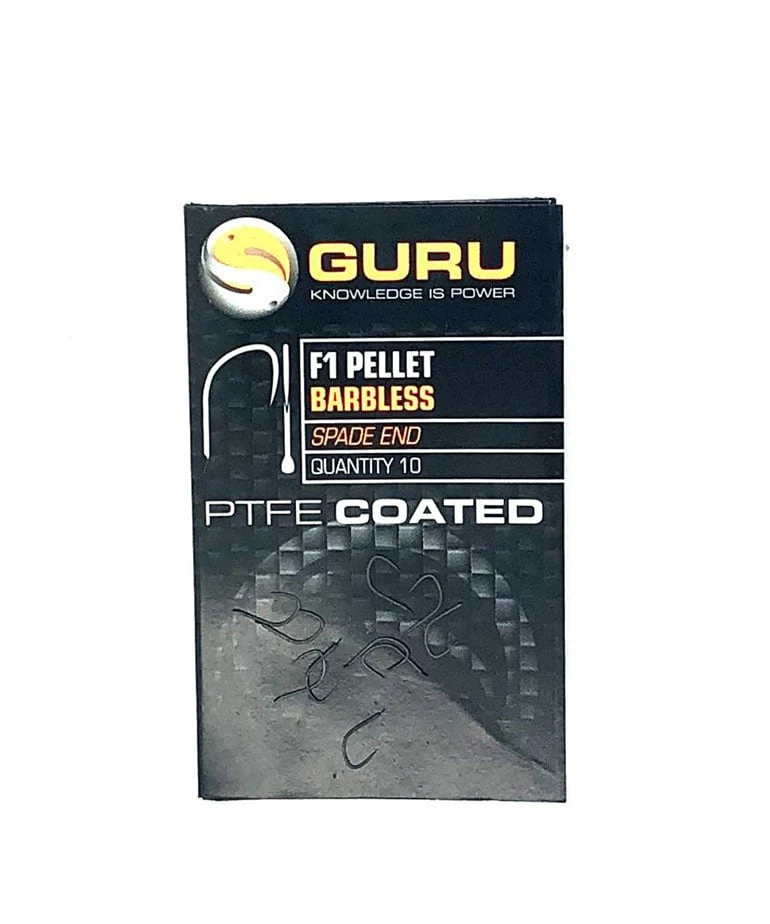 Guru F1 Pellet Barbless Spade End 2 Guru F1 Pellet Barbless Spade End - Afbeelding 2
