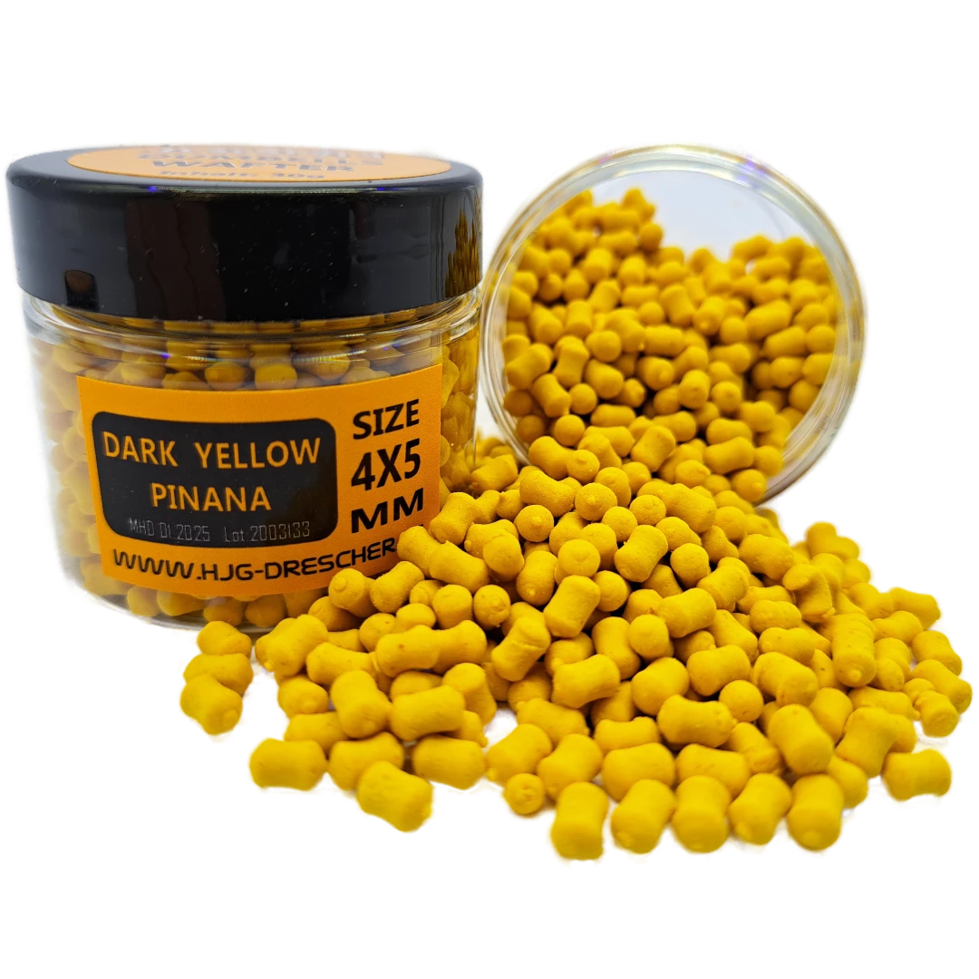 HJG Drescher Dumbell Wafter Dark Yellow Pinana 2.0 1 HJG Drescher Dumbell Wafter Dark Yellow Pinana 2.0