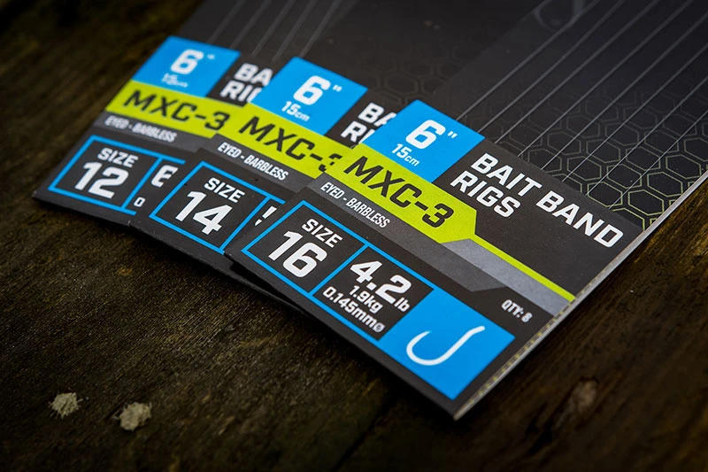 Matrix 6” Bait Band Rigs MXC-3 2 Matrix 6” Bait Band Rigs MXC-3 - Afbeelding 2