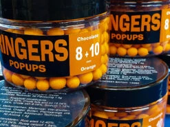 Pop Ups Chocolate 8+10mm Orange -Guru Verkoopwinkel ringers pop ups chocolate 810mm orange 3