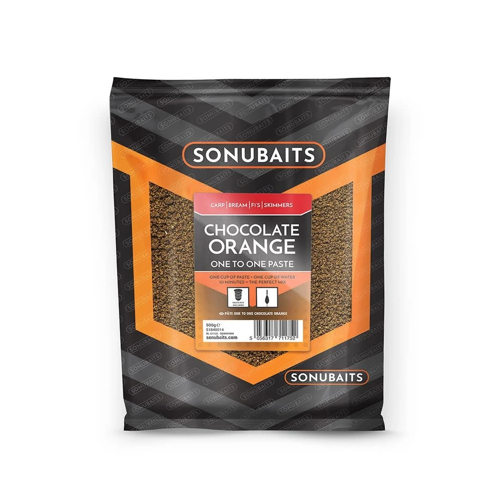 Sonubaits One To One Paste Chocolate Orange 1 Sonubaits One To One Paste Chocolate Orange