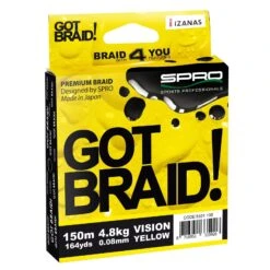 Spro GOT BRAID VISION YELLOW -Guru Verkoopwinkel spro got braid vision yellow 2